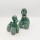 Lot of 2 royal poodles in 1960s spaghetti ceramic