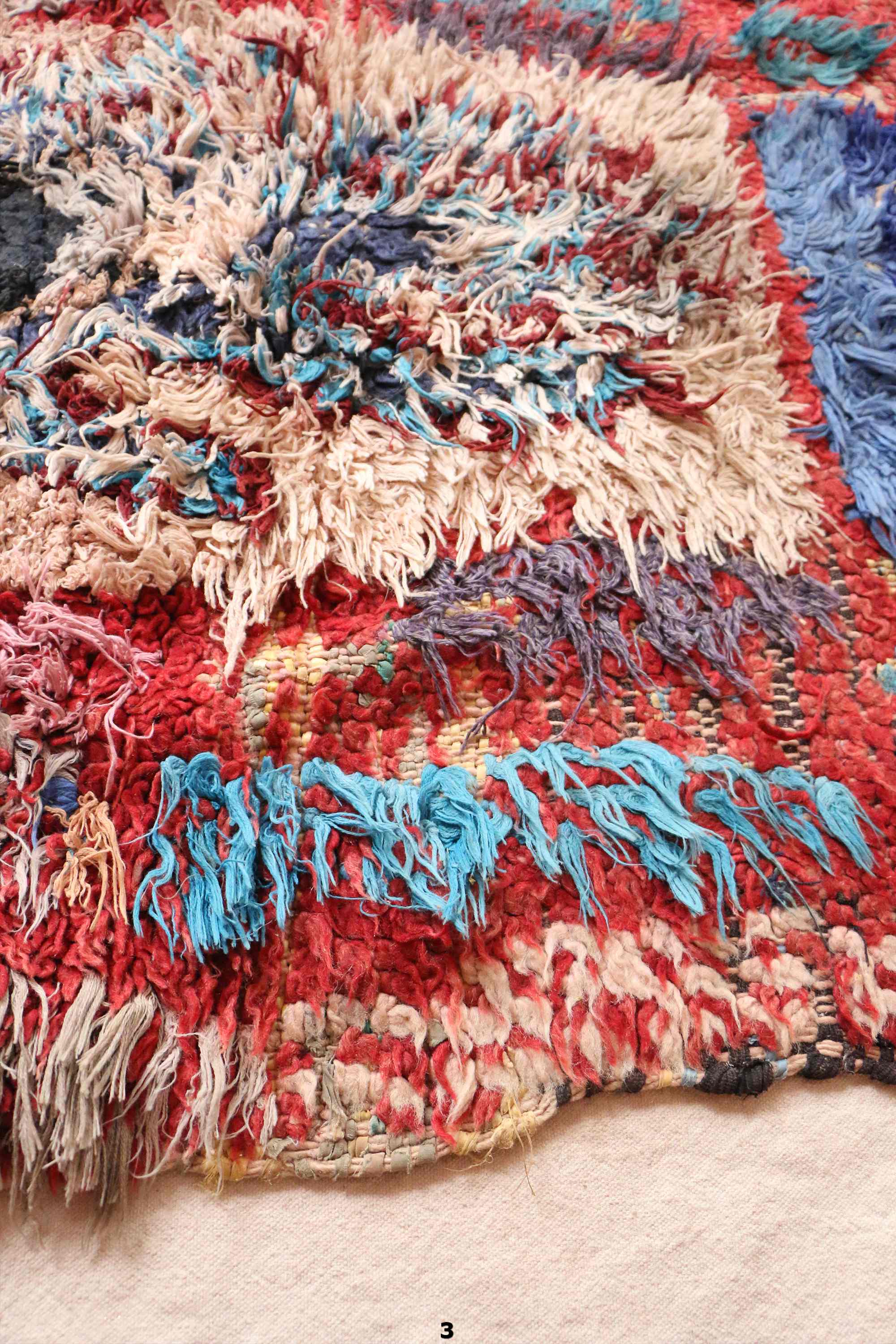 Moroccan berber carpet 77 x 210 cm