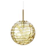 Suspension Boule Murano par Doria, Allemagne, années 1970