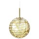 Suspension Boule Murano par Doria, Allemagne, années 1970