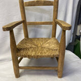 Chaise enfant en bois