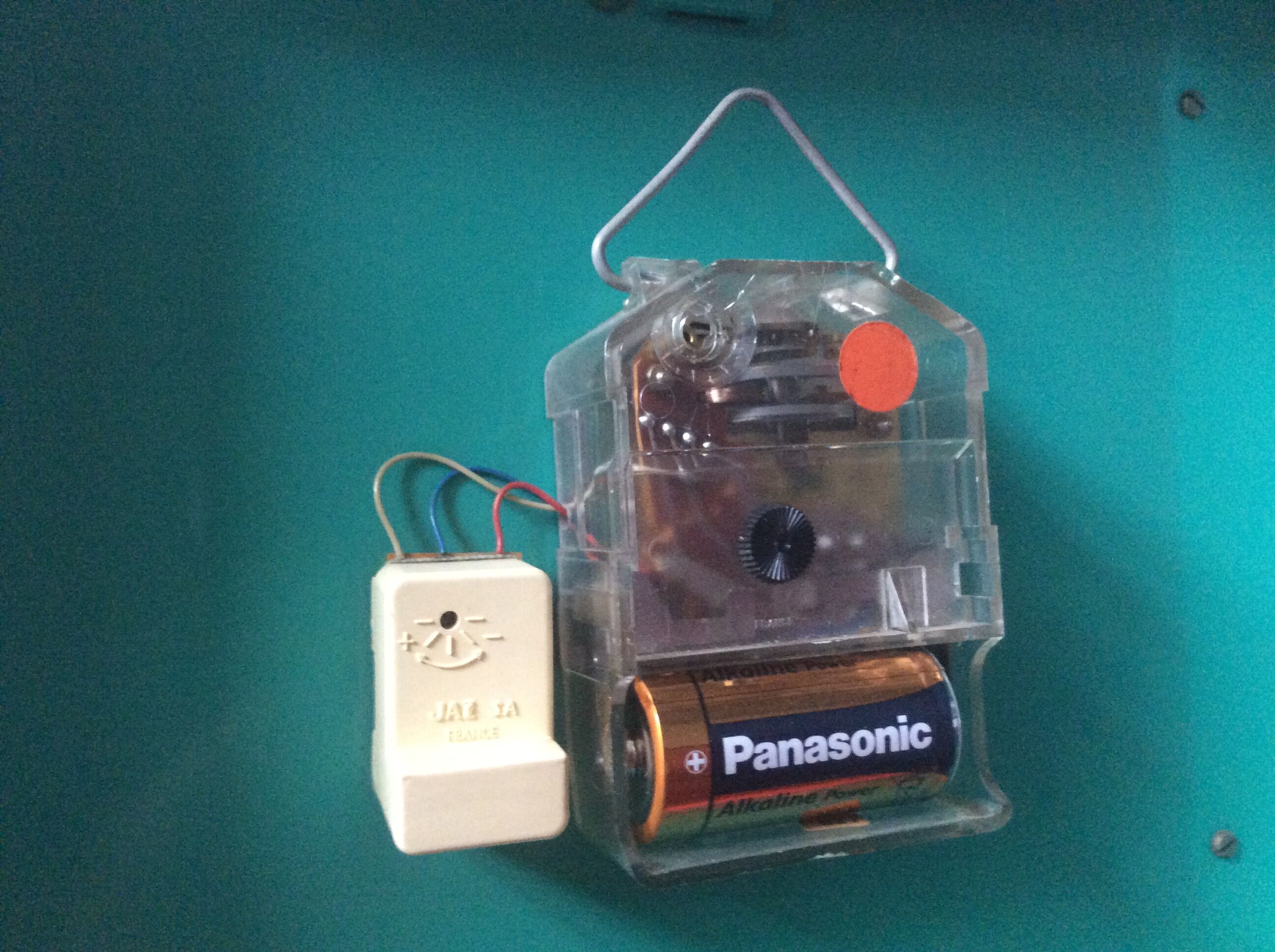 Vintage Jaz electronic clock of the 70s
