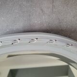 Old wooden mirror
