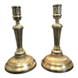 Pair of candle holders