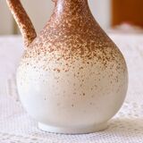 Large speckled ceramic handcrafted pitcher
