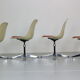 Set de 4 chaises de Charles & Ray Eames pour Herman Miller, 1960