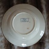 10 antique deep plates in ironstone