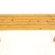 Minimalist pine bench, Sweden, 1970
