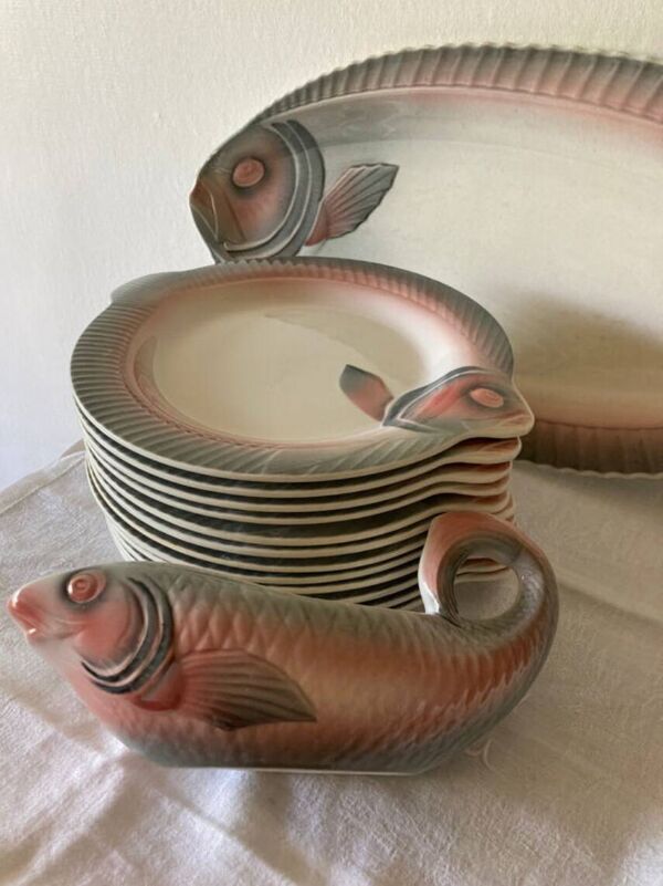 Service à poissons Digoin Sarreguemines