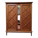 Cross-braced wardrobe