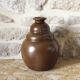 Coloquinte Vase Bordeaux Art Ceramics