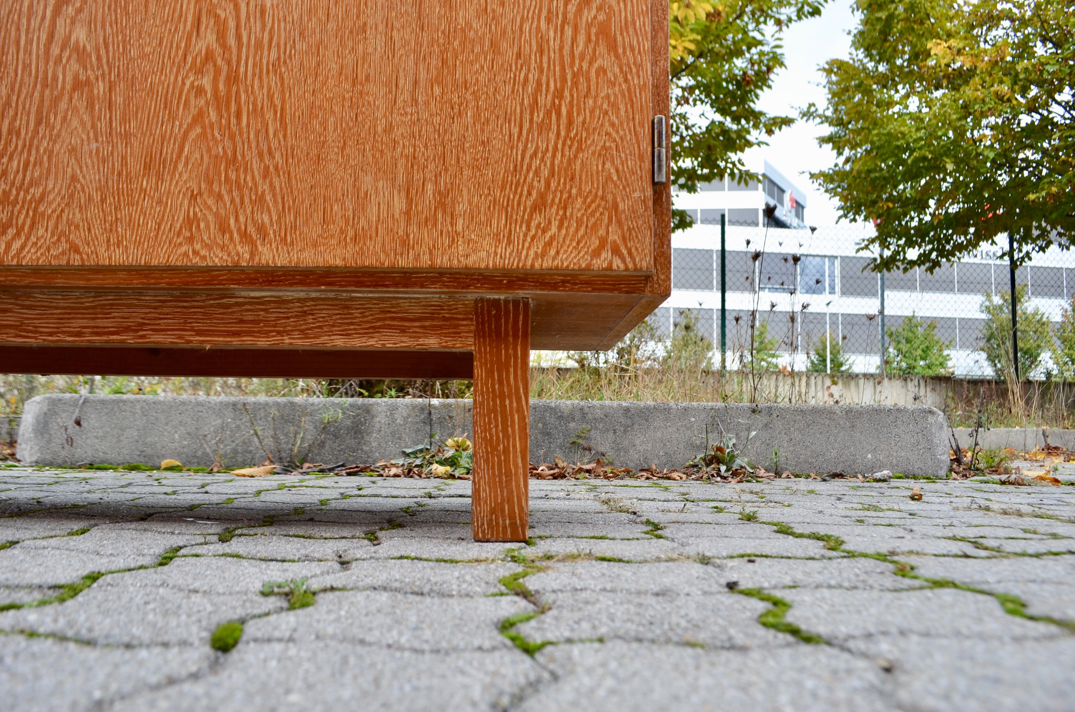 Mid century danish 60s sideboard white oak