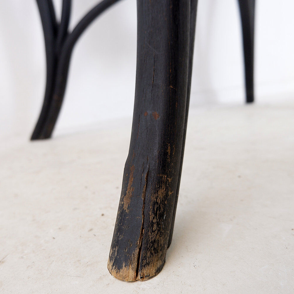 Art Nouveau side table/console in painted wood, circa 1900