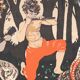 Tapisserie Allégorie du Printemps, imprimée sur toile, France, 1960s