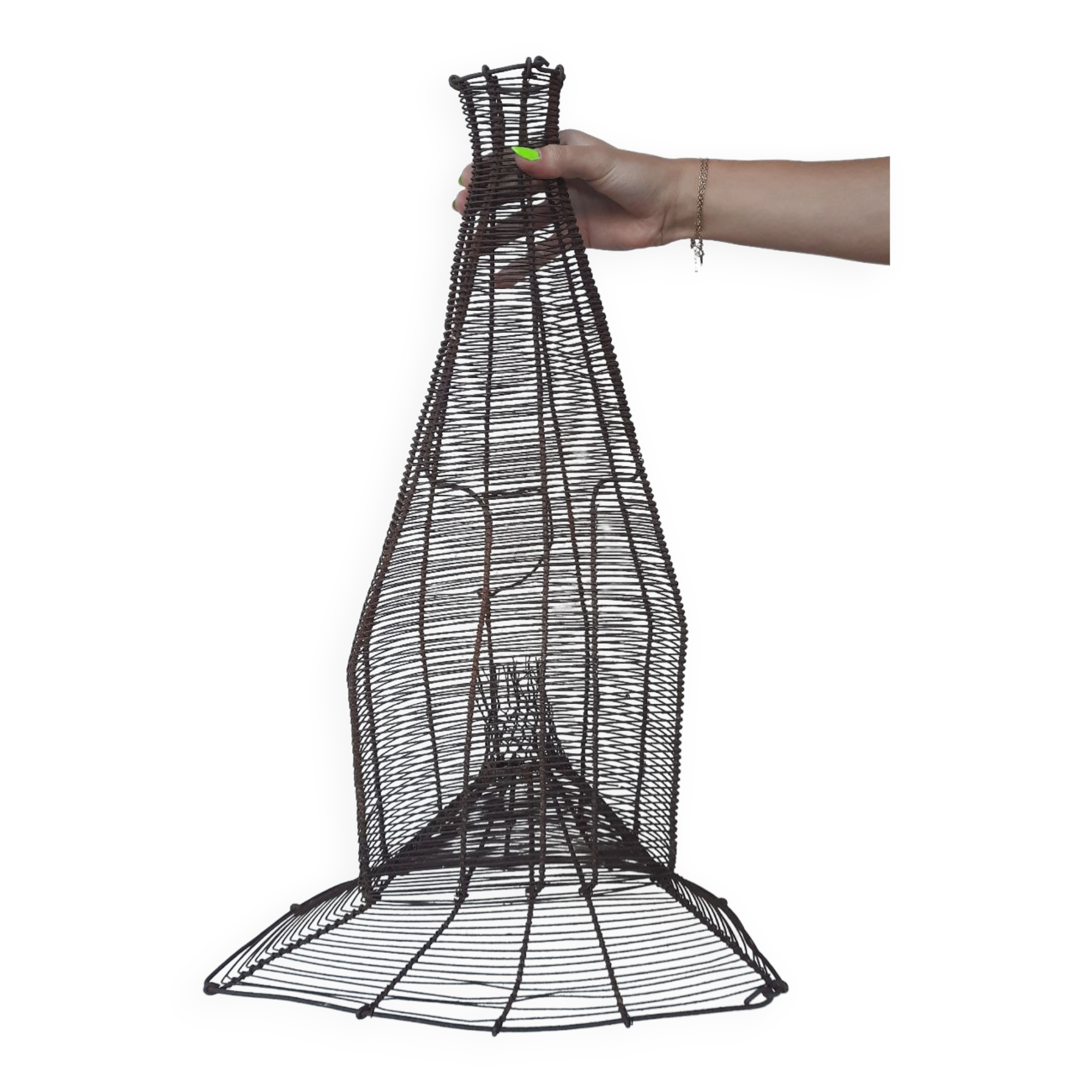 Vintage crayfish basket