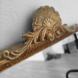Large brass mirror 50x88cm