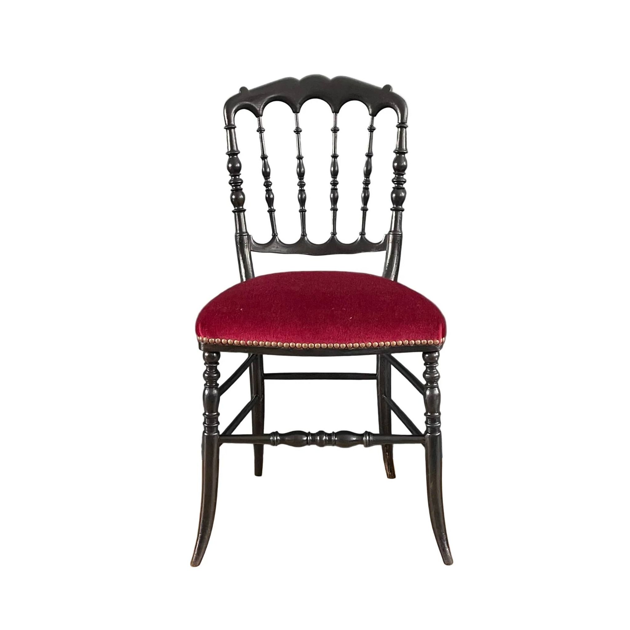 Chaise Napoléon III rénovée - Ref 1191