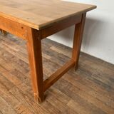 Table de ferme en bois massif