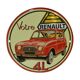Plaque émaillée renault 4 l