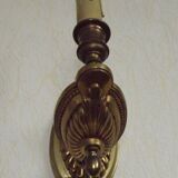 French Antique Brass Traditional Empire Eagle Head Wall Light 5219