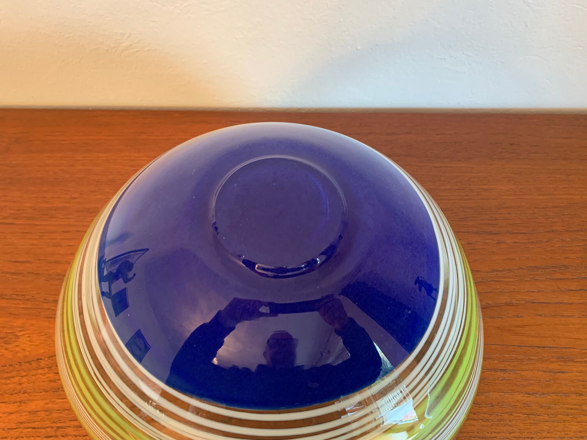 Vilniaus Stiklo Studija bowl, Lithuania, 1990s