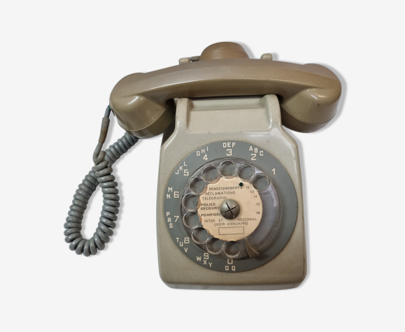 Téléphone a cadran de 1965/70 PTT