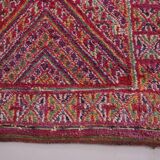 Vintage Moroccan Rug 203 x 340 cm - Moroccan Rug Purple - Berber rug Old
