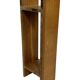 Vintage oak wall / book shelf 1970s wood minimalist design