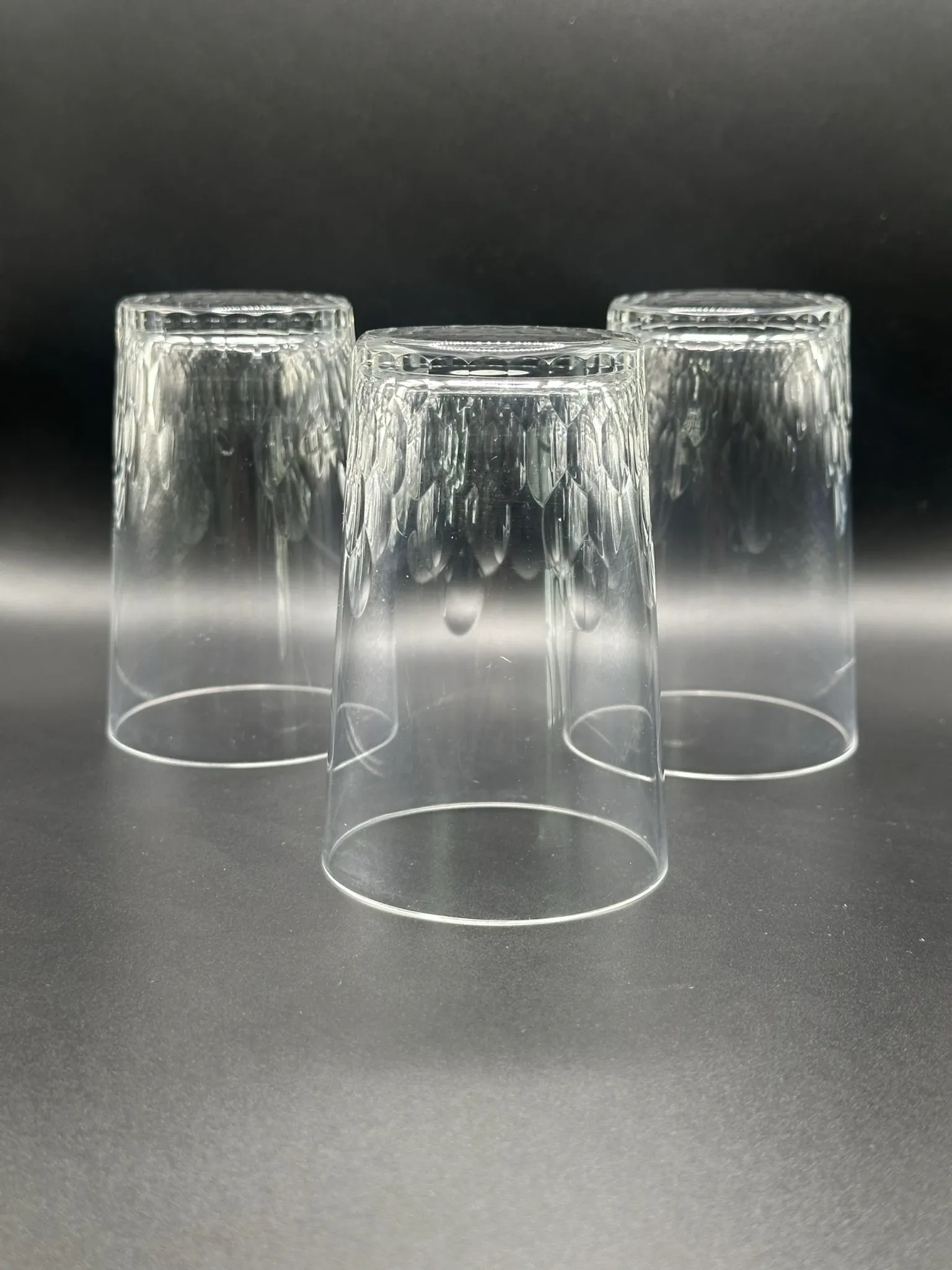 Baccarat - 6 crystal Richelieu goblets