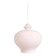 Large Scandinavian suspension light in white opaline, H.A. Jakobsson, 1960