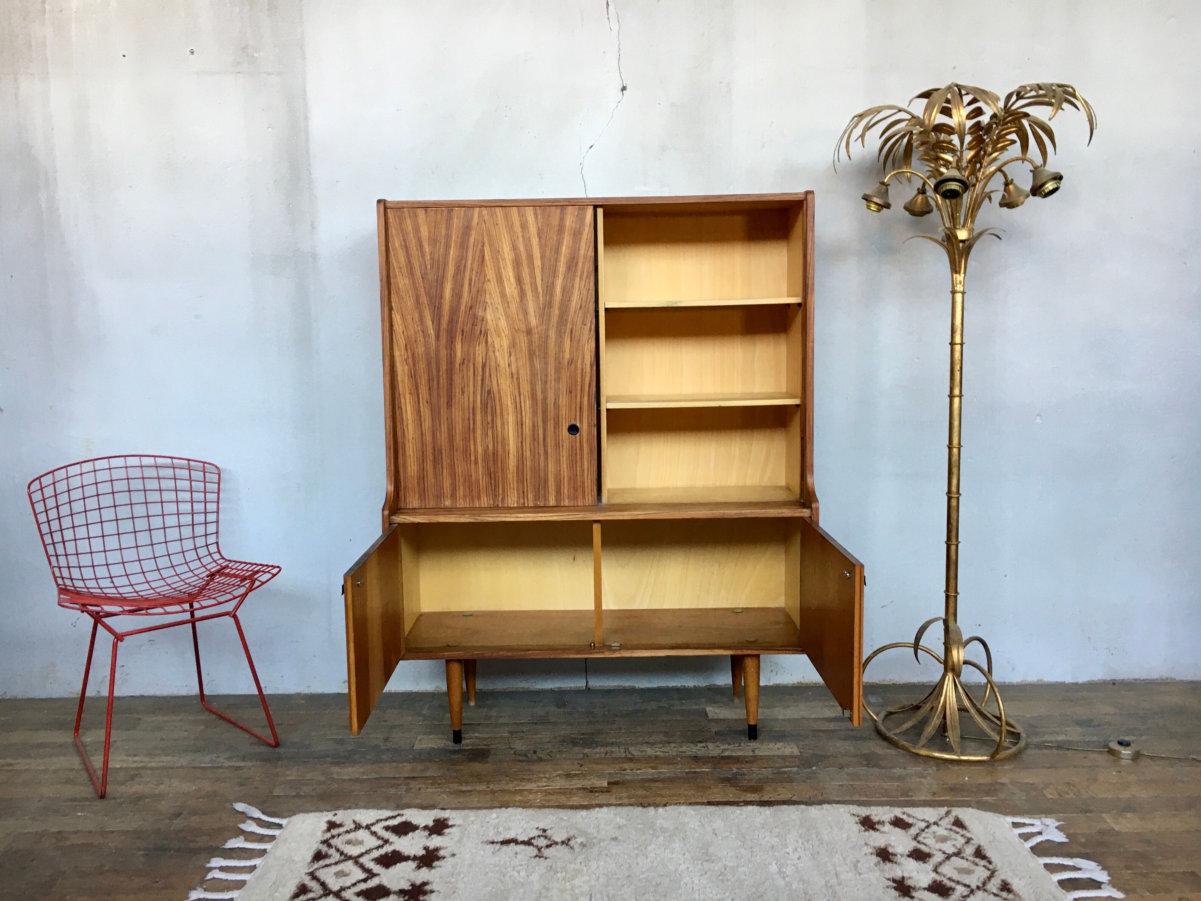 Enfilade haute en palissandre vintage 1960