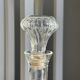 Vintage glass decanter in hot air balloon style H31 D18