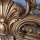 Former mirror gilded with pediment - 153 x 101 - Style Napoleon III