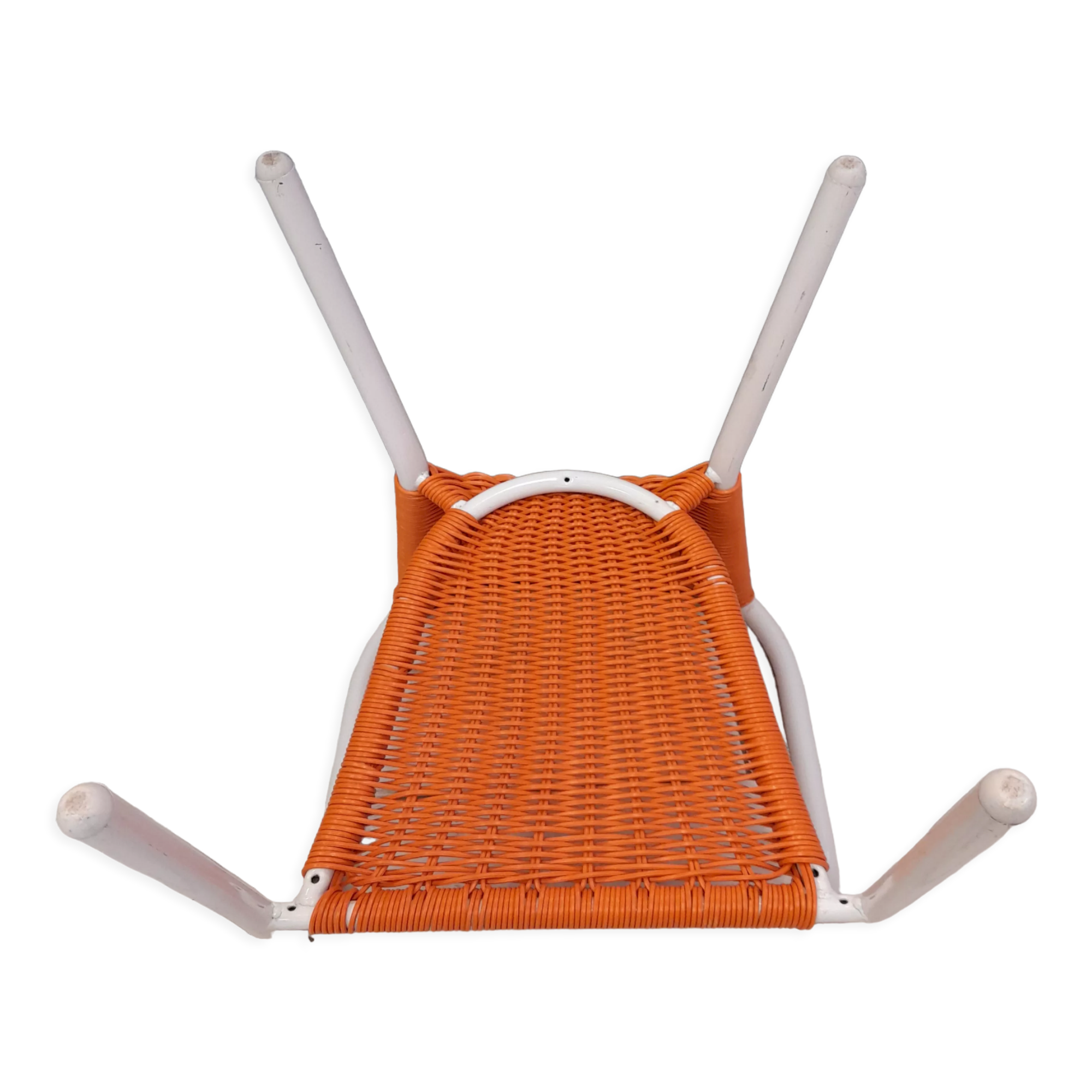 Vintage scoubidoo armchair for children