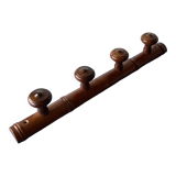 Vintage wall coat rack