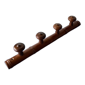 Vintage wall coat rack