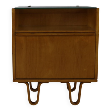 UMS Pastoe small birchwood nightstand by Cees Braakman for Pastoe