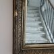 Antique mirror in wood and gilded stucco