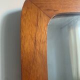 Danish teak mirror