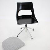 1960s Kay Korbing Swivel Chair Model KK-1A for Fibrex Denmark