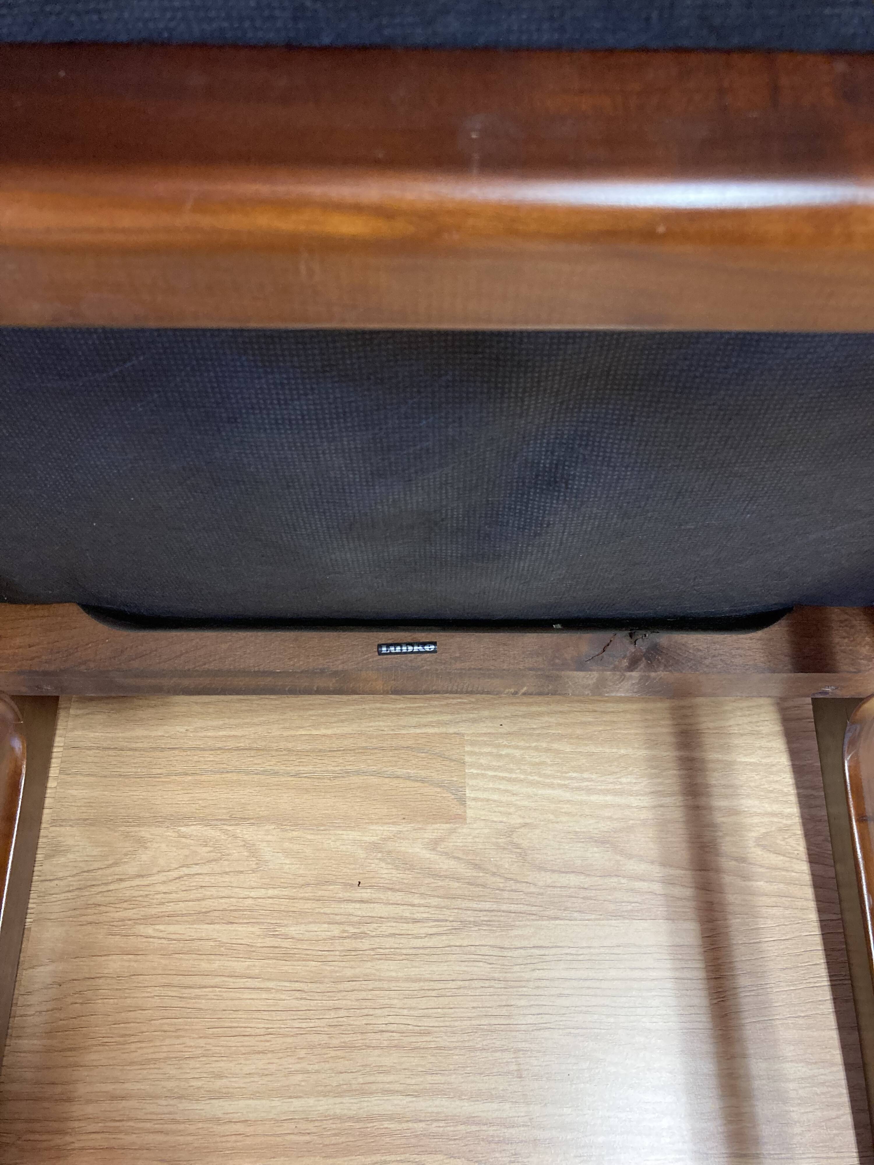 1960s design leather armchair.