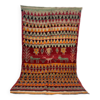 Moroccan berber carpet 267x142cm