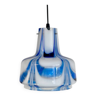 Suspension italienne en verre de Murano, années 70