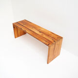XXL Desk with Drawer Unit in Solid Pine by Ate van Apeldoorn