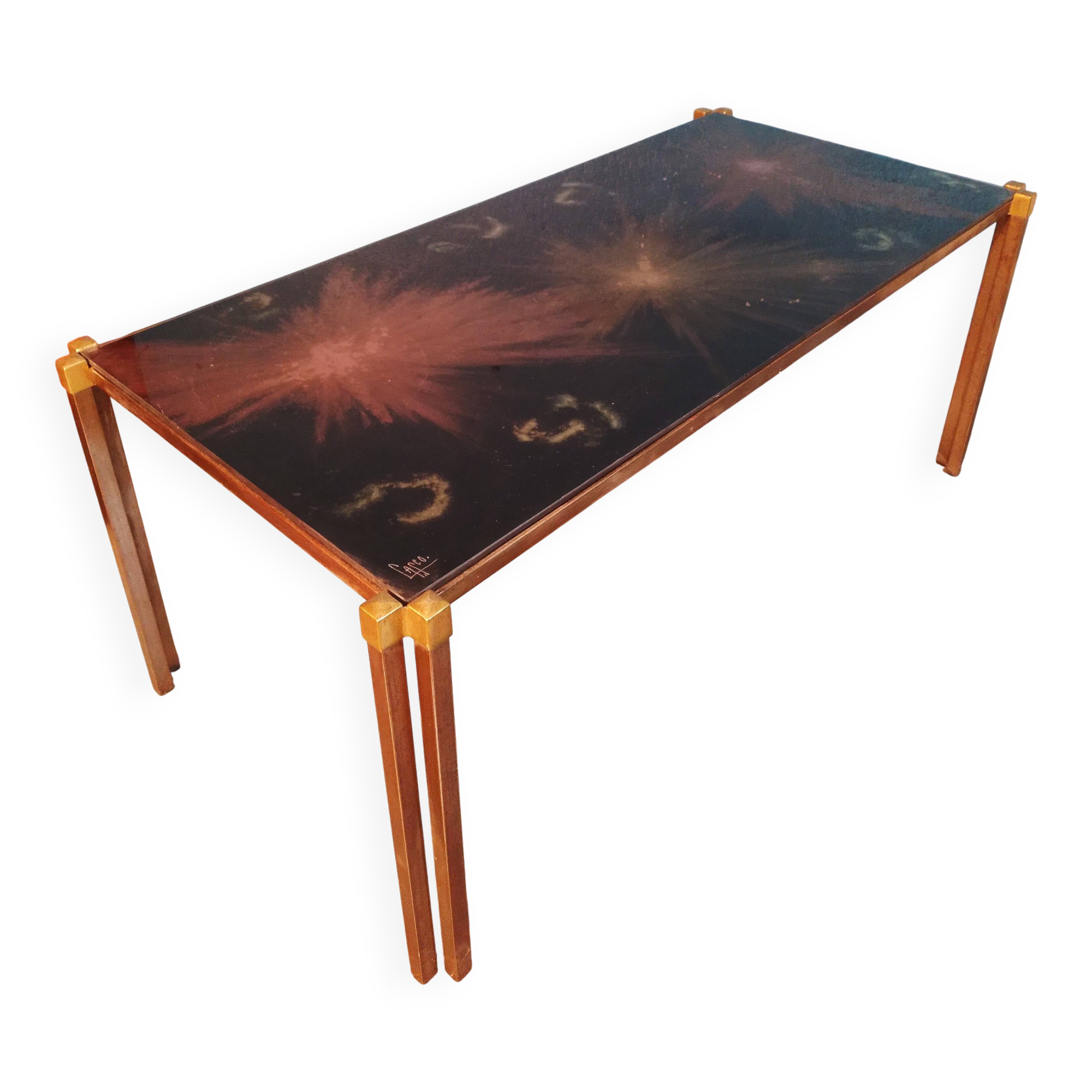 Capco coffee table 1970s