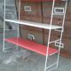 Vintage steel wire shelf