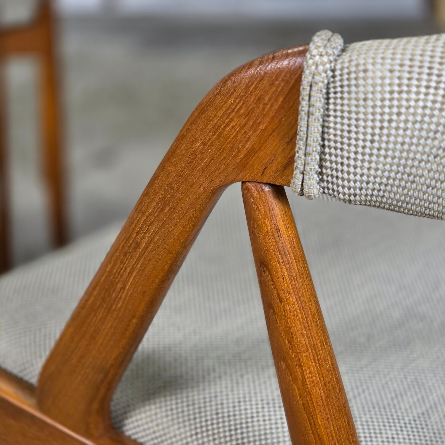 Kai Kristiansen Model 31 vintage Danish teak dining chairs