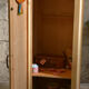 Vestiaire en bois pour enfant