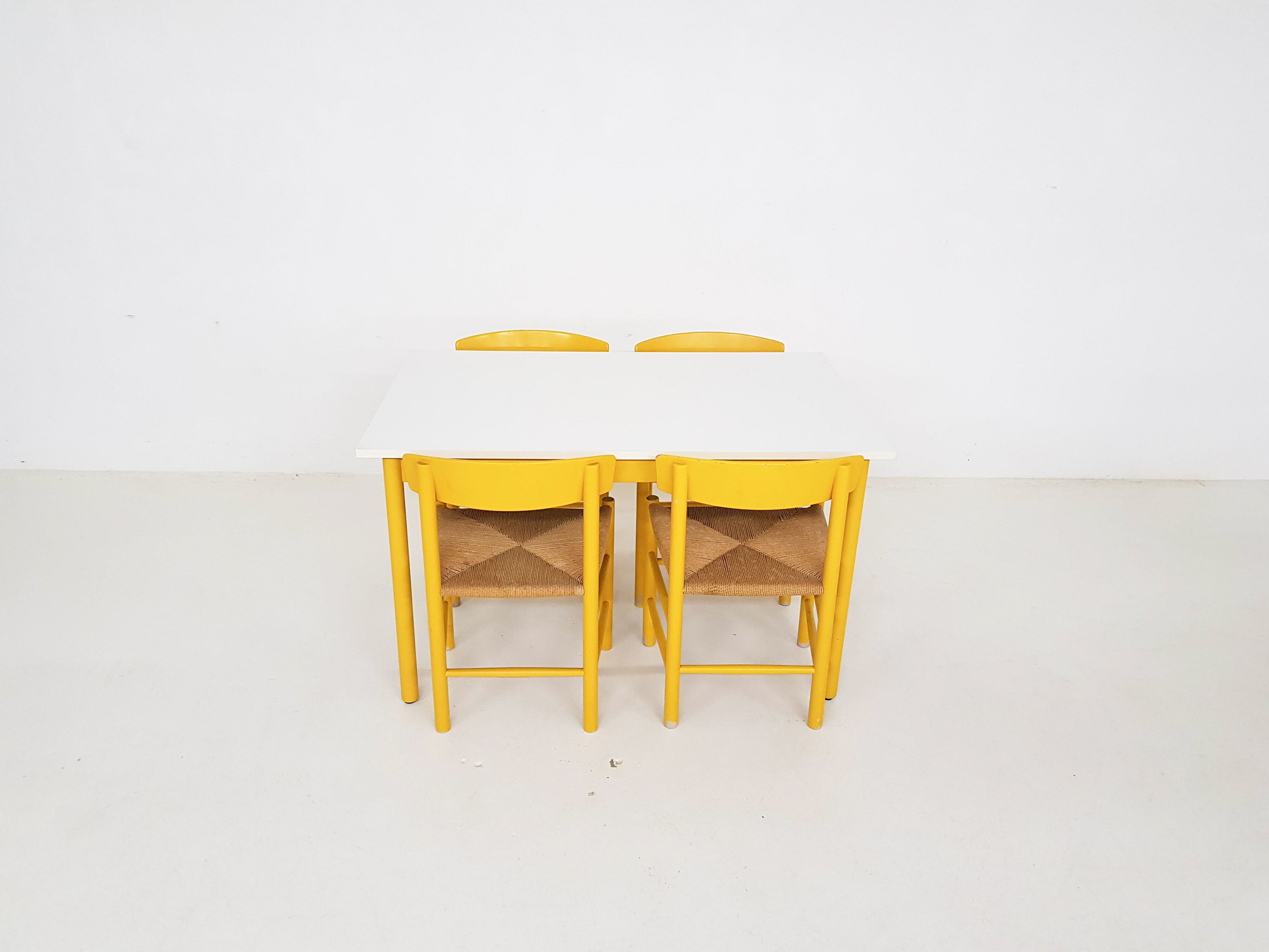 Borge Mogensen for FDB Mobler dining set, Denmark 1960