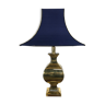 Brass lamp with bespoke pagoda lampshade